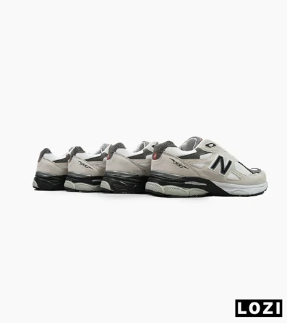 کفش کتانی کرم سفید NEW BALANCE 990