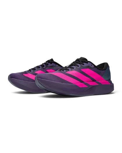 کتانی ویتنامی آدیداس آدیزیرو اوو اس ال رانینگ بنفش صورتی Adidas Adizero Evo SL Running purple and pink کیفیت اورجینال