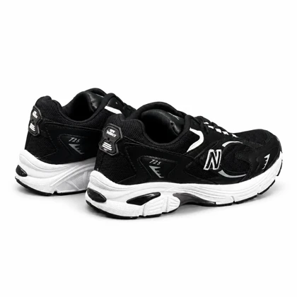 کفش کتانی مردانه وبزرگ پا مدل نیوبالانس 725 مشکی سفید New Balance