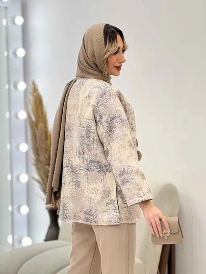مانتو ژاکارد شاین
