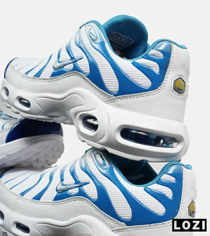 کفش کتانی مردانه و زنانه سفید آبی NIKE AirMax Plus TN Ultra