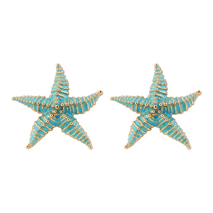 گوشواره زنانه طرح ستاره دریایی