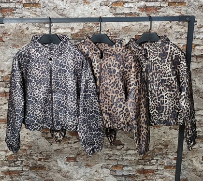 بامبر جکت پلنگی کد 40209