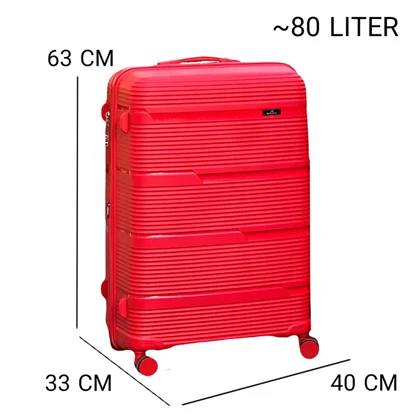 چمدان وارداتی اورست مدل EVEREST - EV40154 SERIES سری سه عددی