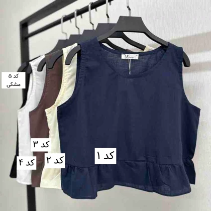 ست لباس راحتی تاپ و شورتک زنانه - کد 743