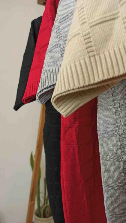 تیشرت بافت مربعی