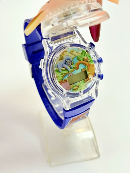 ساعت بچگانه چراغ دار چرخشی