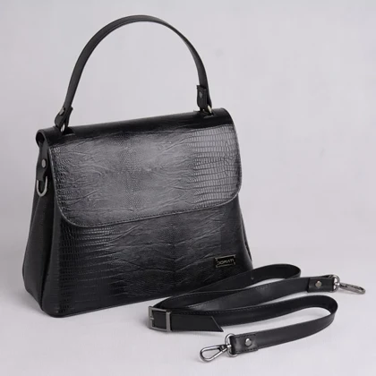 کیف دوشی چرم زنانه توسکا602