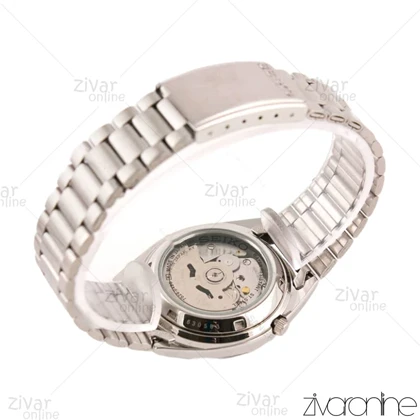 ساعت سیکو 5 اصل مردانه نقره ای صفحه سرمه ای اتوماتیک 101721