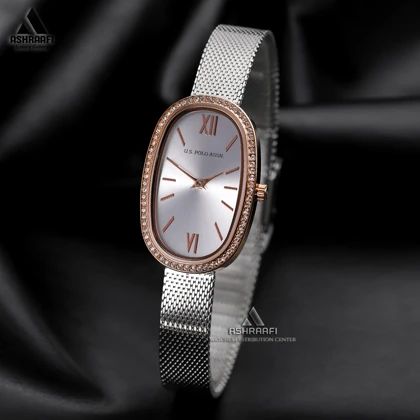 ساعت یو اس پولو بند حصیری U.S. Polo Assn. USPA2106-05