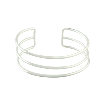 دستبند زنانه مدل بنگل سه لاین