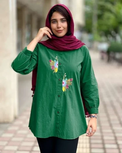 شومیز مانتویی تیارا