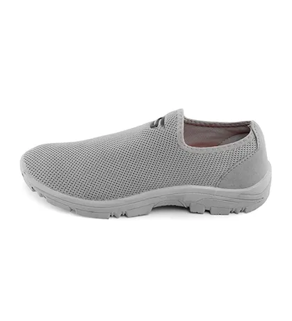 کفش اسپرت Skechers مردانه طوسی روشن پیاده روی بدون بند