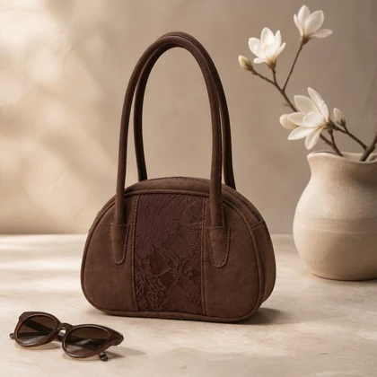 کیف دستی گیپور دار کد 5716