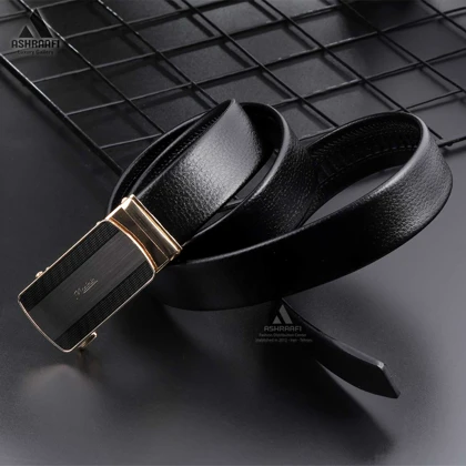 کمربند ریلی چرمی Leather Ratchet Belt BL93