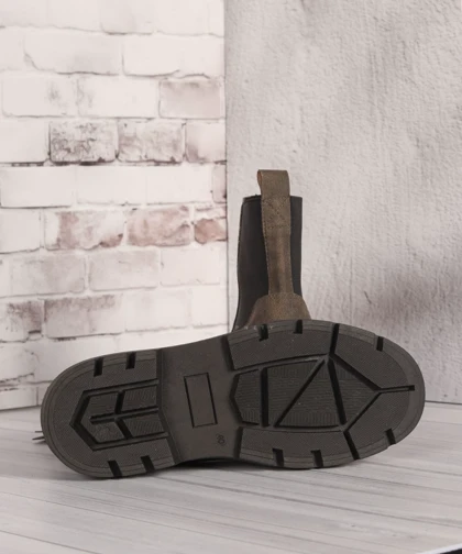 نیم بوت مردانه بدون بند و زیپ‌دار 1094