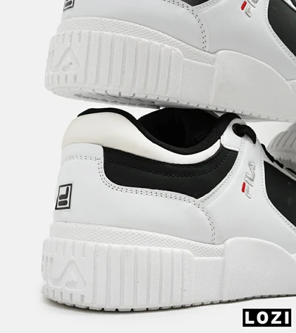 کفش کتانی مردانه کرم مشکی FILA مدل 5380