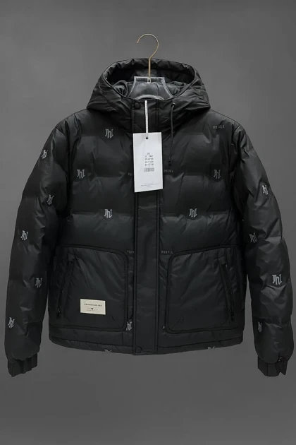 کاپشن مردانه پفکی طرح دار