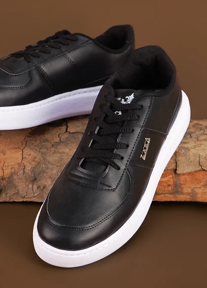 کفش تخت Zara مردانه مشکی مدل Kiyan ویژه