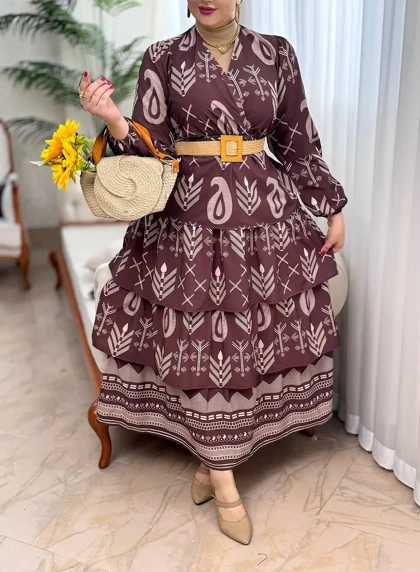 پیراهن چین‌دار نسیم 3190