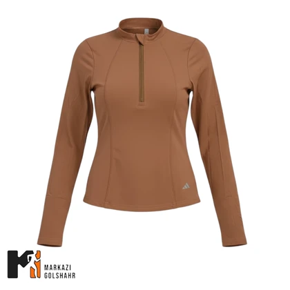آستین بلند زنانه نیم زیپ آدیداس کد 1020
