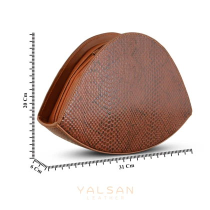 کیف دوشی زنانه چرم یلسان مدل منیل کد 153-MRV