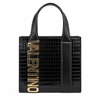 کیف وارداتی VALENTINO چرم ایتالیایی مشکی کروک/ والنتینو
