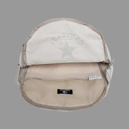 کوله پشتی کانورس بیسیک کرم پسته ای طرحدار Converse Backpack Basic Pink Red