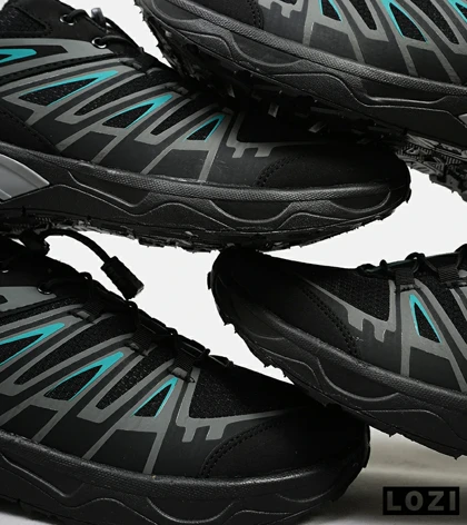 کفش کتانی بزرگ پا مشکی آبی سالومون Salomon X ULTRA
