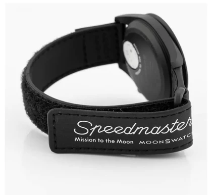 ساعت امگا سواچ ماه مشکی اسنوپی Omega Swatch Mission To