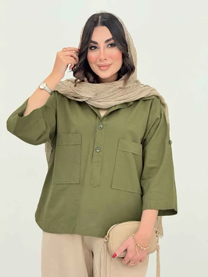 مانتو پشت دکمه سامیا