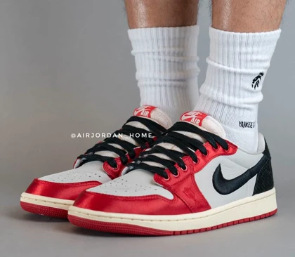 نایک ایر جردن وان تروفی روم ساق کوتاه nike air jordan 1 Low retro OG Trophy room