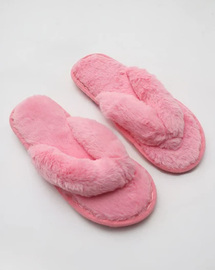 صندل زنانه انگشتی خزدار