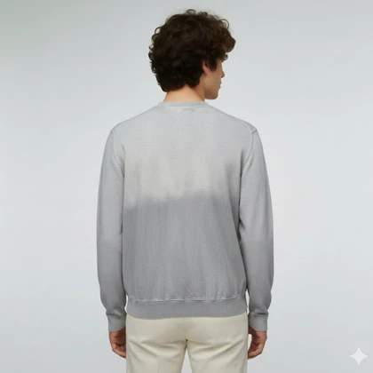 بلوز یقه گرد باکسی سنگشور BLACK ARMADA (113A)