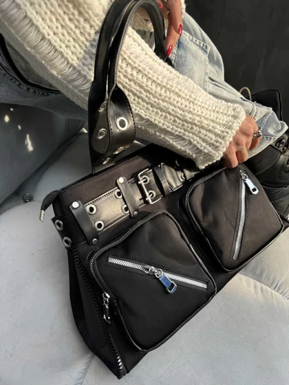 کیف کمربندی 2 زیپ