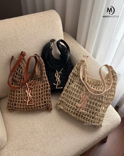 کیف دخترانه ysl رافیا