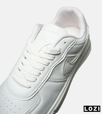 کفش کتانی مردانه و زنانه سفید نایک NIKE AIR FORCE مدل 8194
