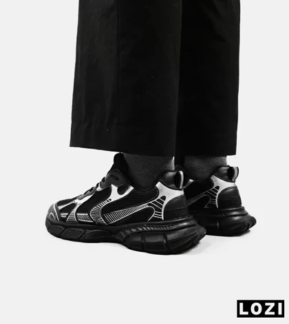 کفش کتانی مردانه مشکی BALENCIAGA