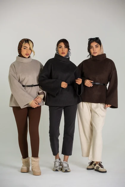 پالتو پانچ موهر nella