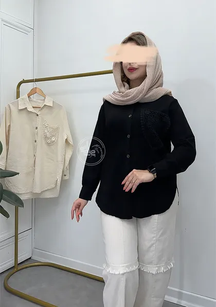 شومیز مانتویی شیلا