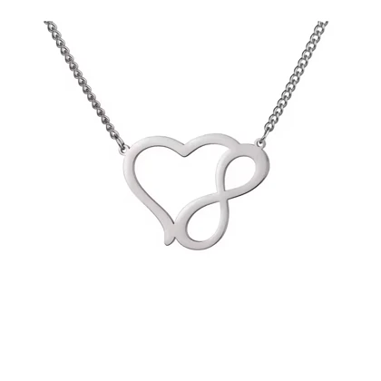 گردنبند عشق نامحدود نقره و زنجیر نقره 925