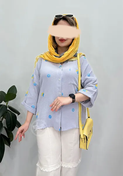 شومیز گلدوزی