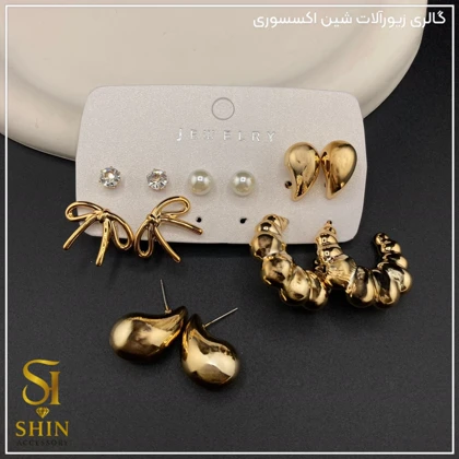 پک گوشواره شش تایی کد pgsh57