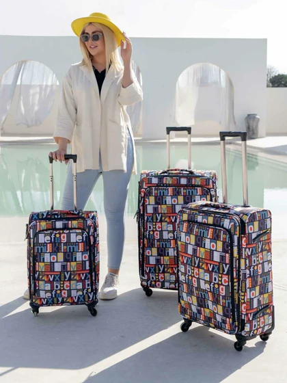 چمدان رزمری مدل Rose Merry RL-455-3B