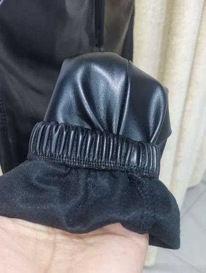 شلوار زنانه چرم دمپا گتدار