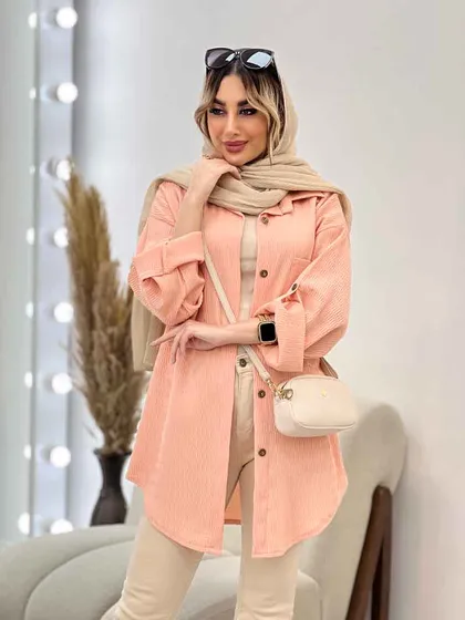 مانتو شومیزی دو جیب