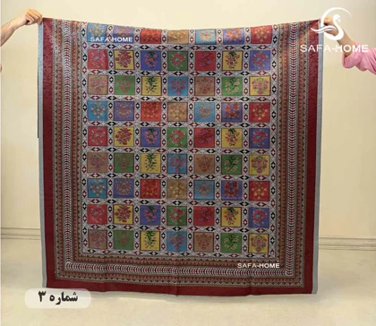 سفره رومیزی مخمل ترک 21.5 سانتی متر طرح سنتی