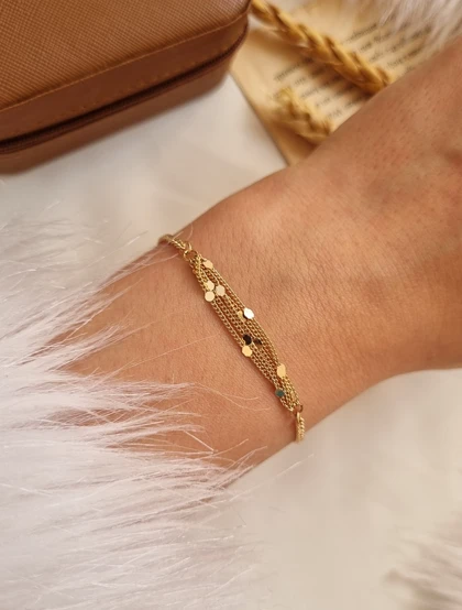 دستبند طرح طلا ژوپینگ D51
