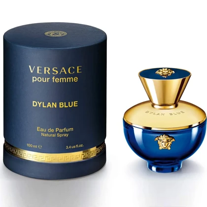 ادوپرفیوم زنانه ورساچه مدل Pour Femme Dylan Blue حجم 100 میلی لیتر