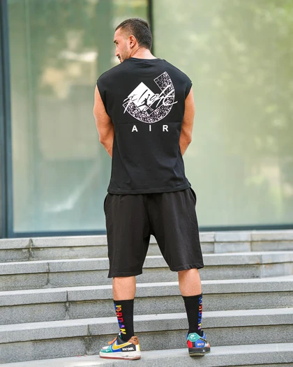 رکابی ورزشی وست JORDAN مشکی